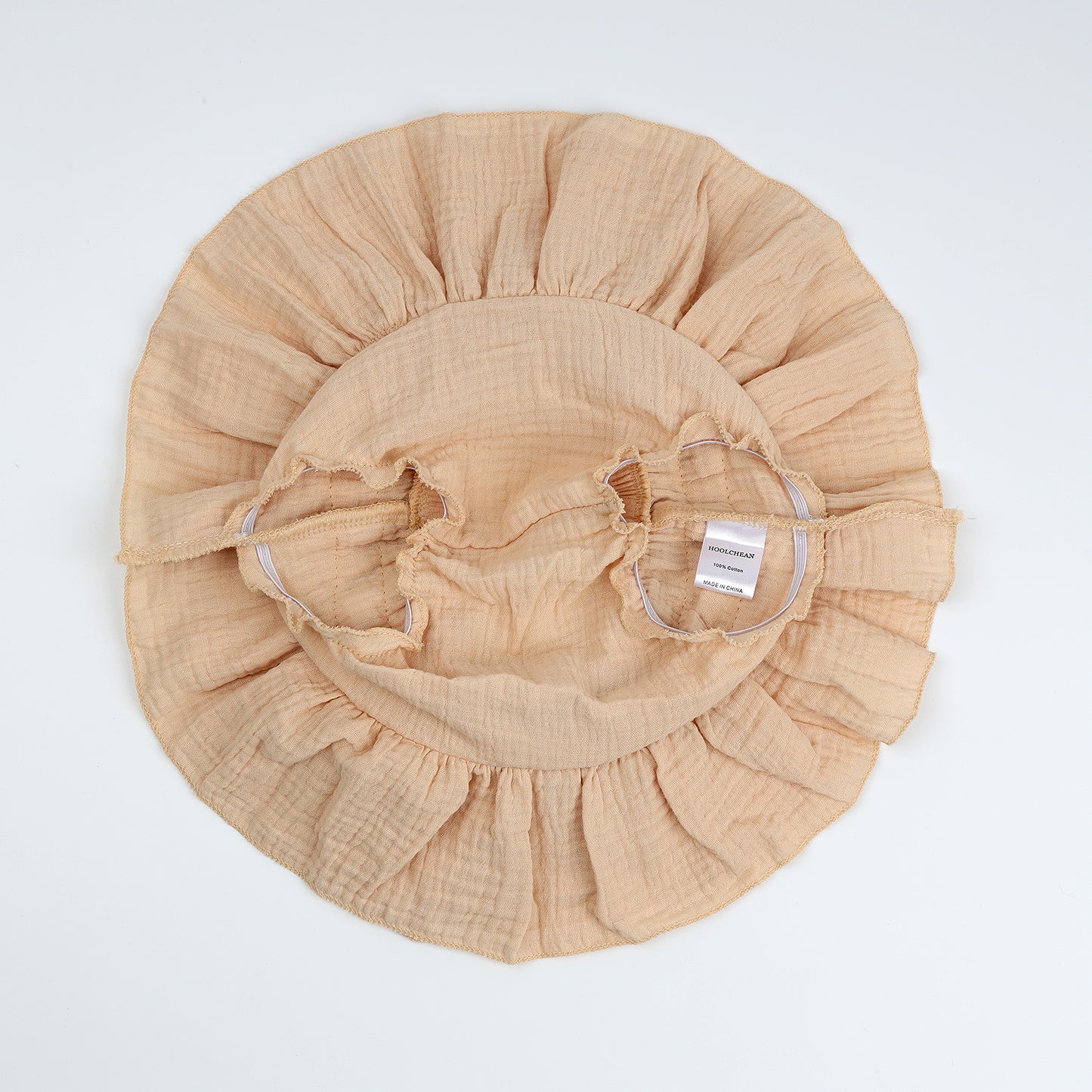 Baby Girls Soft Cotton Gauze Ruffle Mini Skirt with Shorts