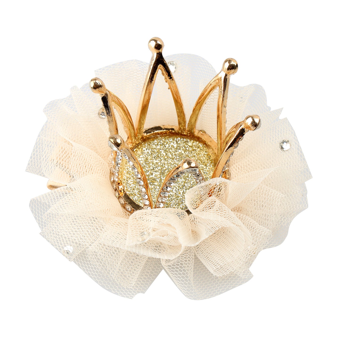 Baby Toddler Girls Birthday Party Alloy Crown Hair Clip