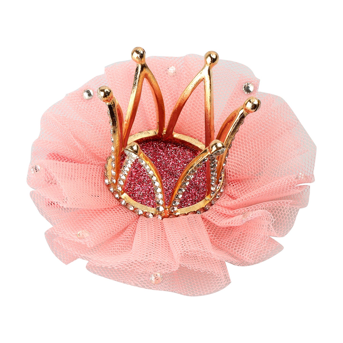 Baby Toddler Girls Birthday Party Alloy Crown Hair Clip