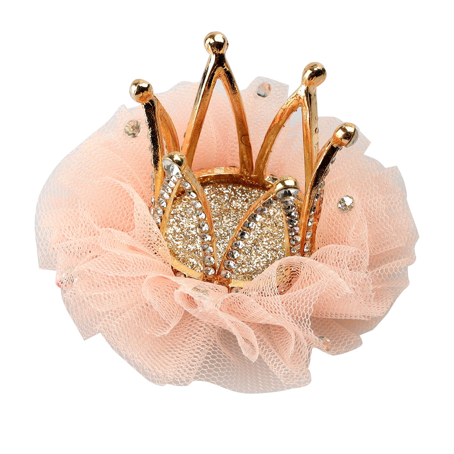 Baby Toddler Girls Birthday Party Alloy Crown Hair Clip