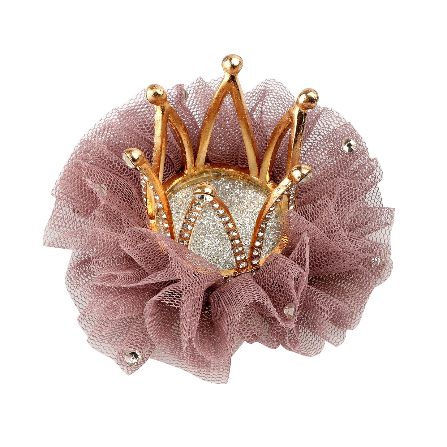 Baby Toddler Girls Birthday Party Alloy Crown Hair Clip
