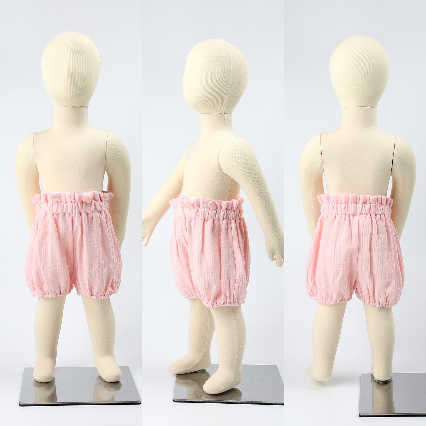Baby Girls Infant Toddler Cotton Gauze Bloomer Shorts