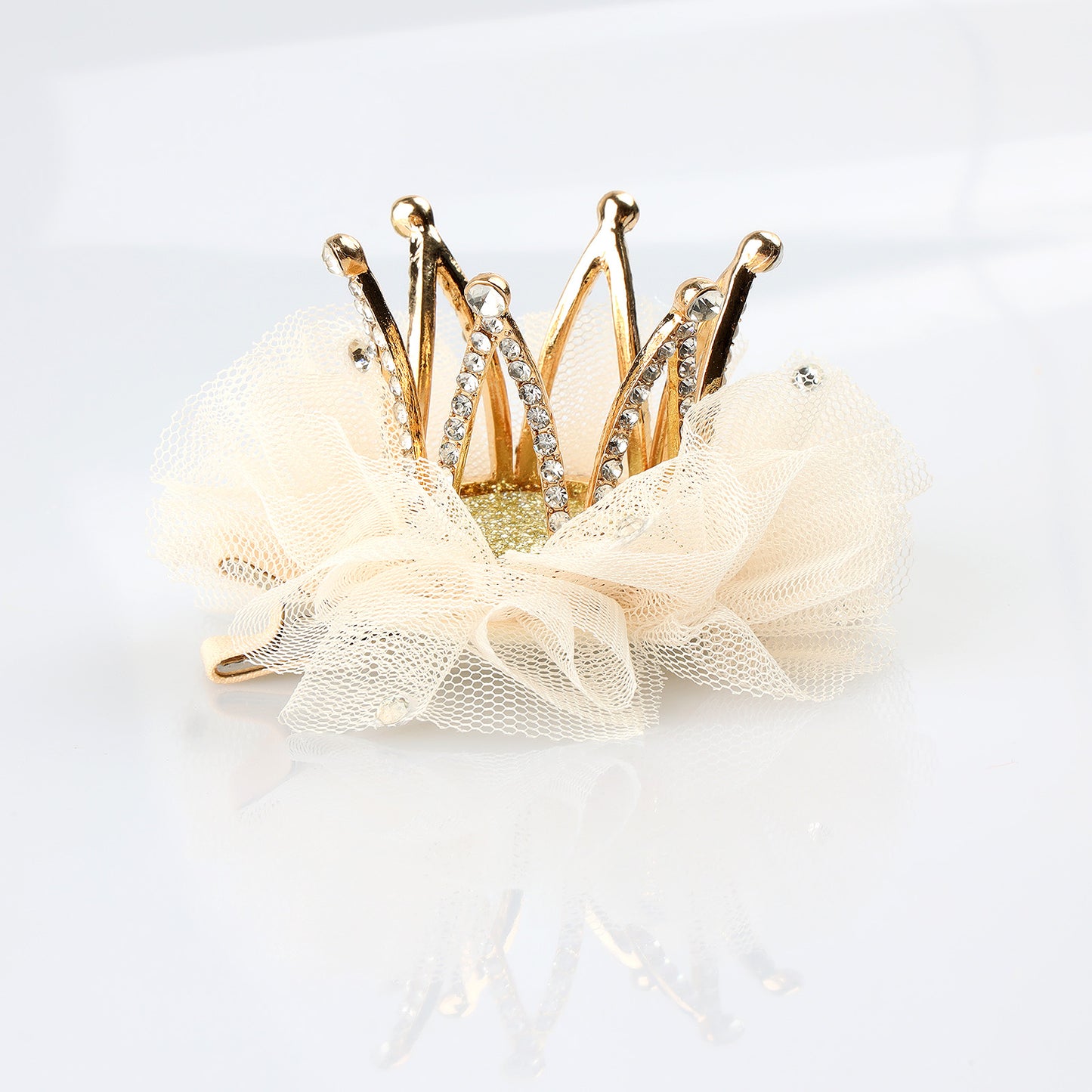 Baby Toddler Girls Birthday Party Alloy Crown Hair Clip
