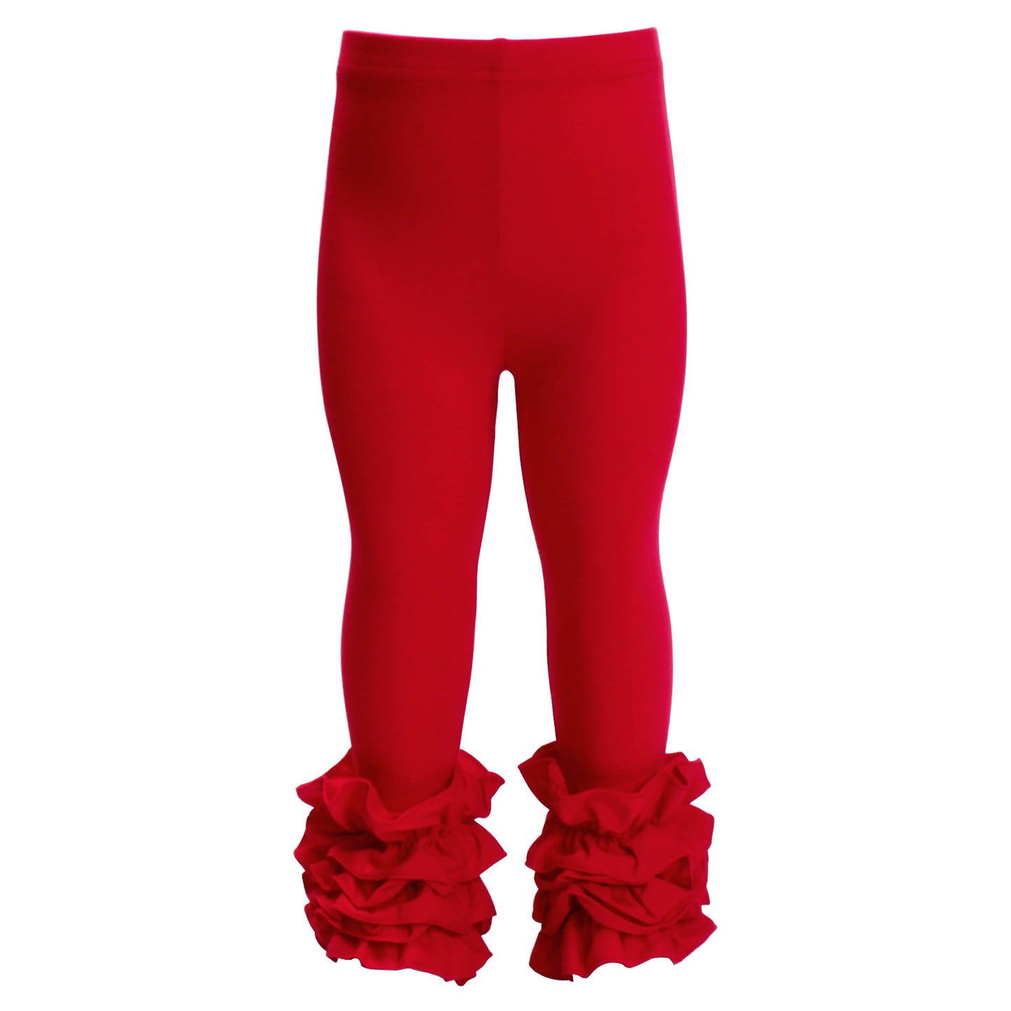 Baby Toddler and Little Girls Cotton Ruffle Leggings
